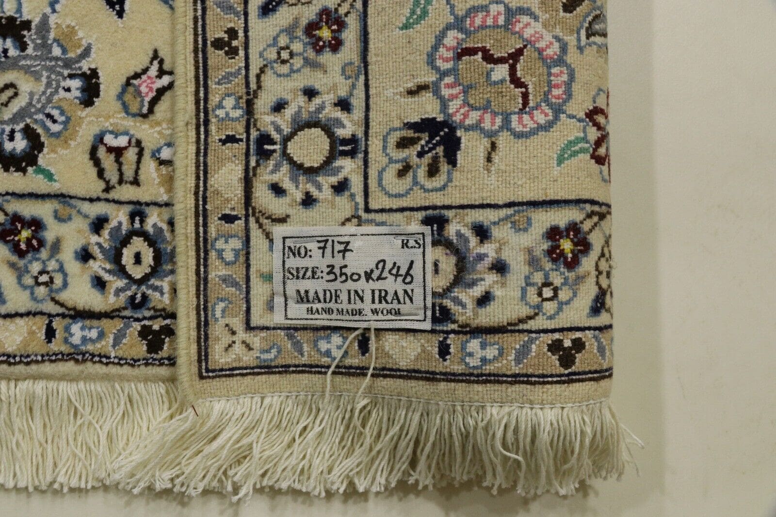 Nain Perserteppich 350 × 246 cm aus Wolle, handgeknüpft