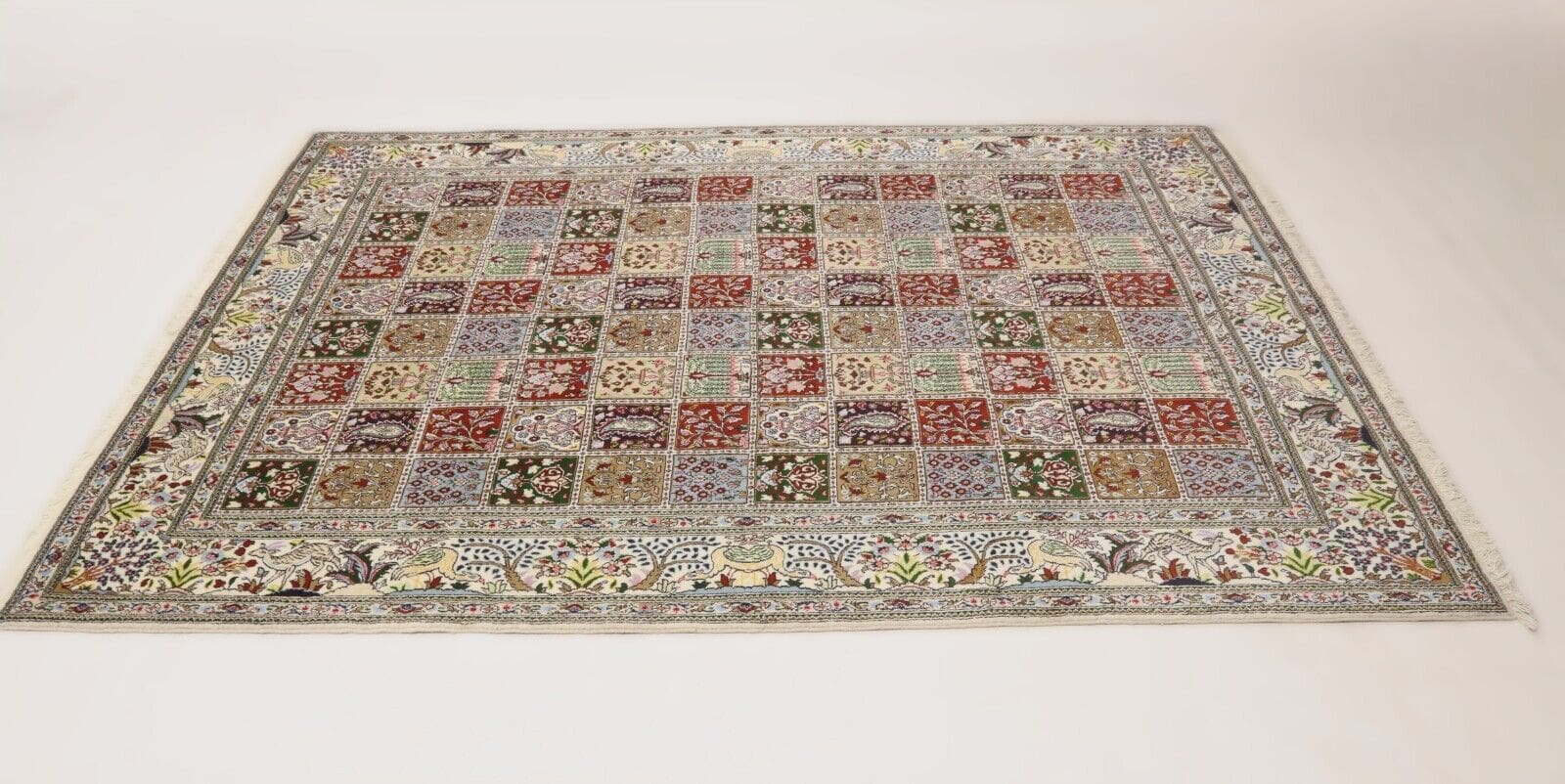 Handgeknüpfter Moud Perserteppich 300 × 206 cm