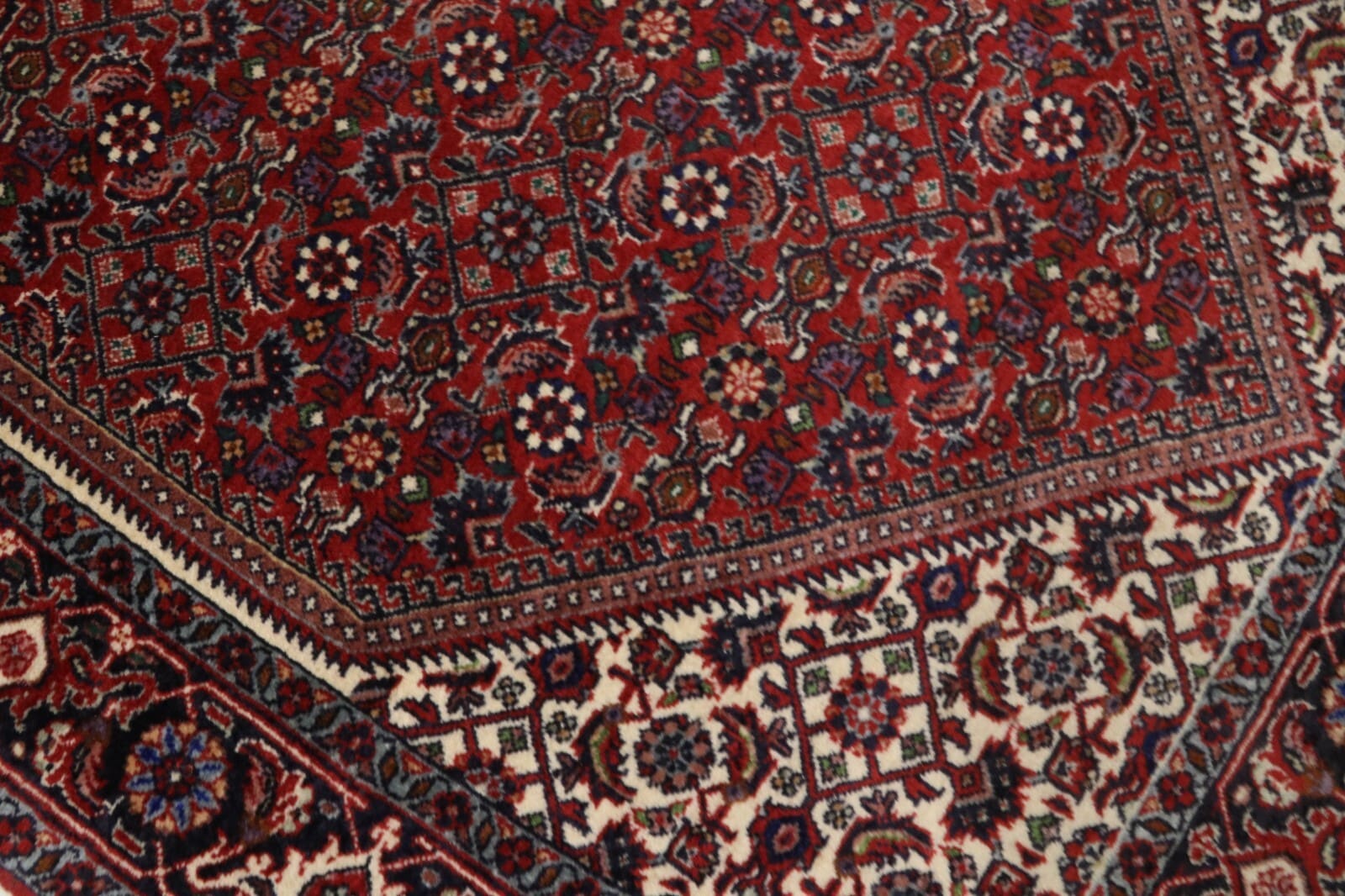 Bijar Perserteppich aus Iran, 295 × 88 cm