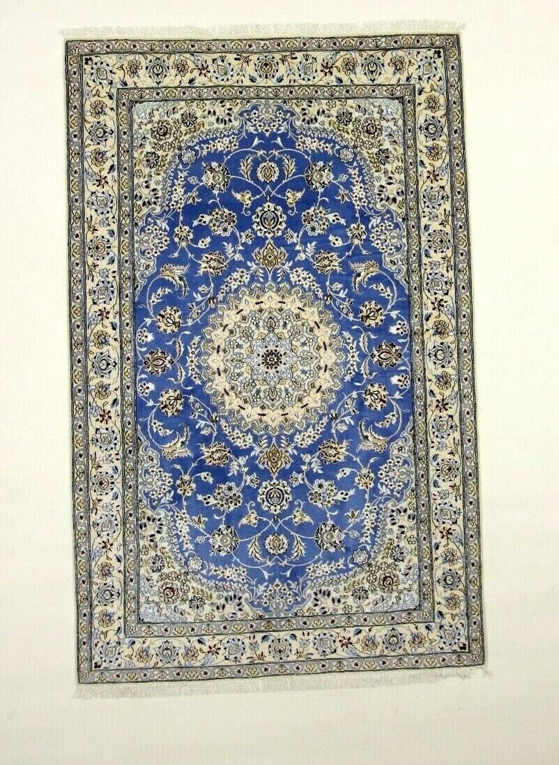 Orientalisch Perserteppich 248 × 158 cm aus Wolle & Seide, handgeknüpft