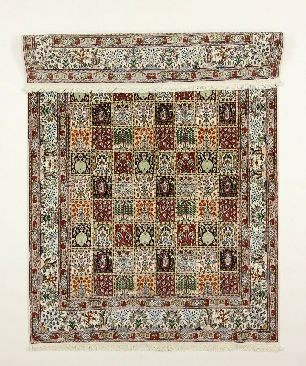 Moud Perserteppich aus Iran, 233 × 163 cm