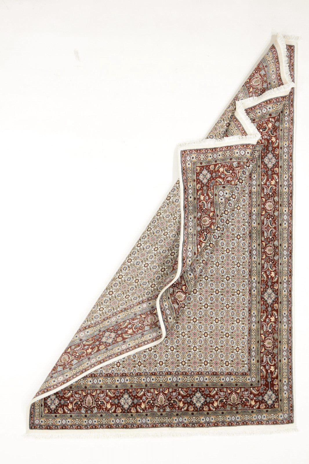 orientteppich-moud-248-x-170-cm-400000-knoten-handgeknupft-perserteppich-2 Handgeknüpfter Moud Perserteppich 246 × 169 cm