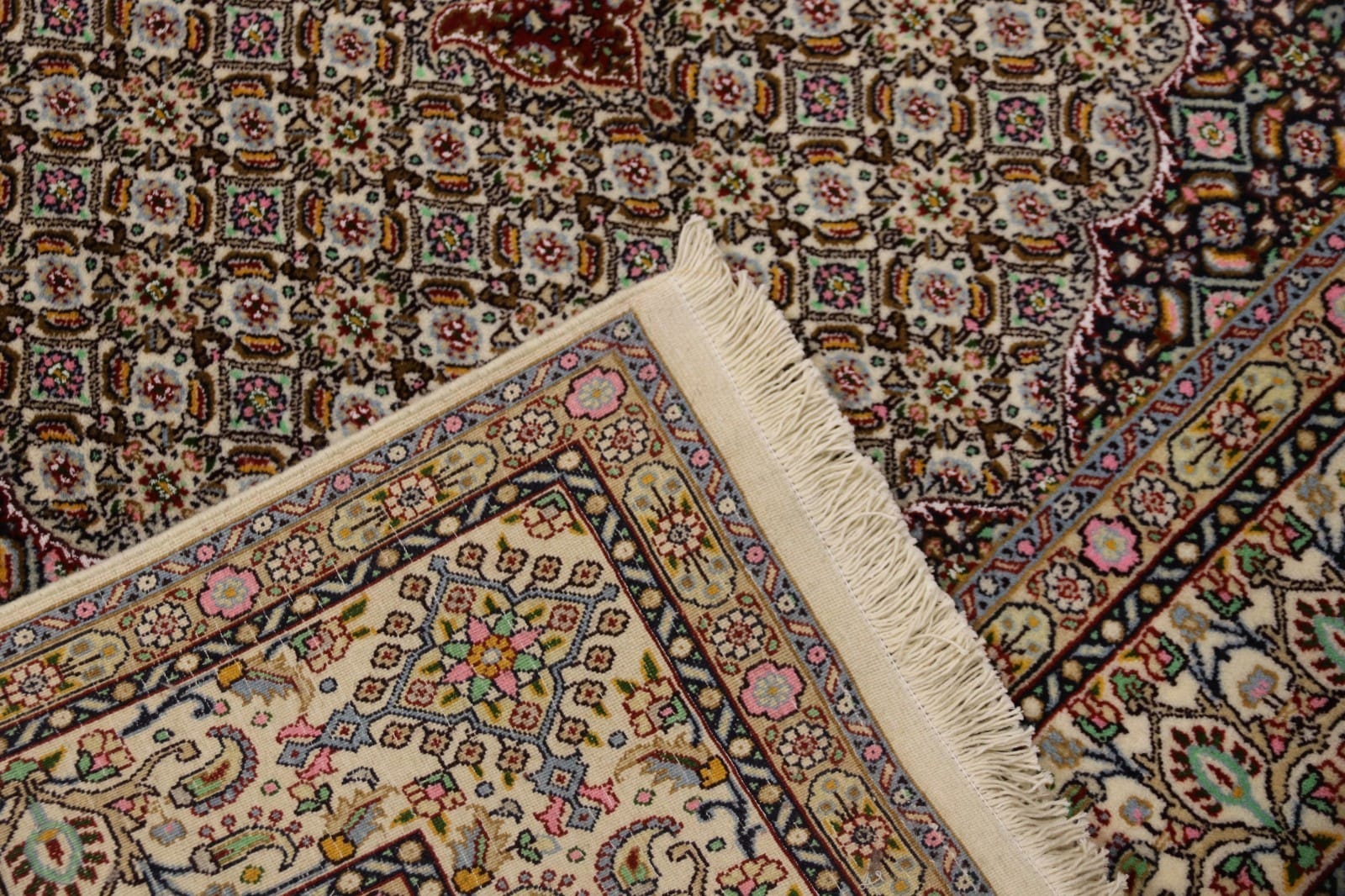 Moud Perserteppich aus Iran, 237 × 162 cm