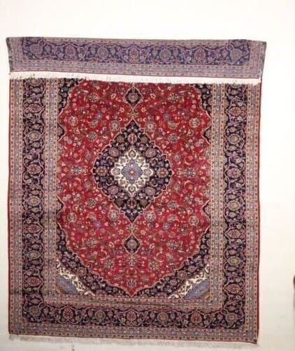 Handgeknüpfter Kashan Perserteppich 400 × 295 cm