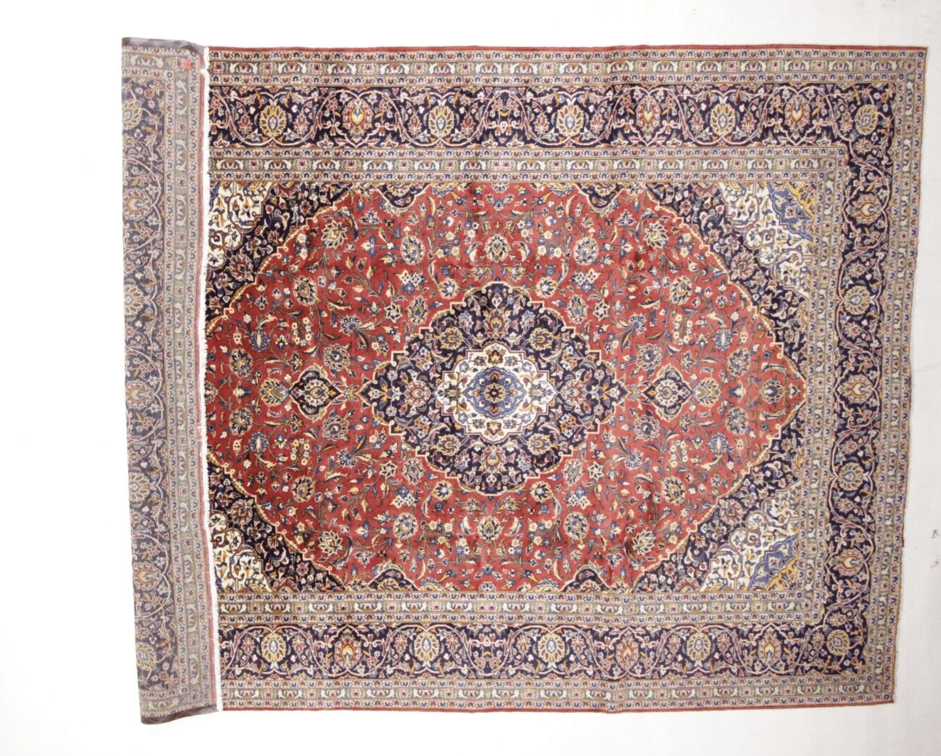 Kashan Perserteppich aus Iran, 405 × 305 cm
