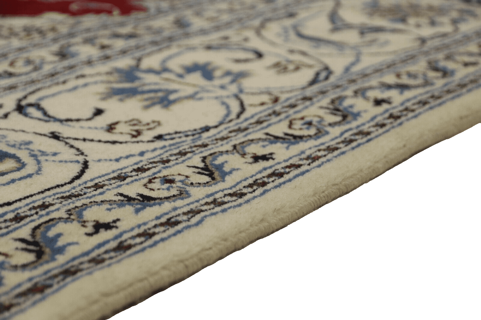 Handgeknüpfter Orientalisch Perserteppich, 297 × 200 cm, Wolle & Seide