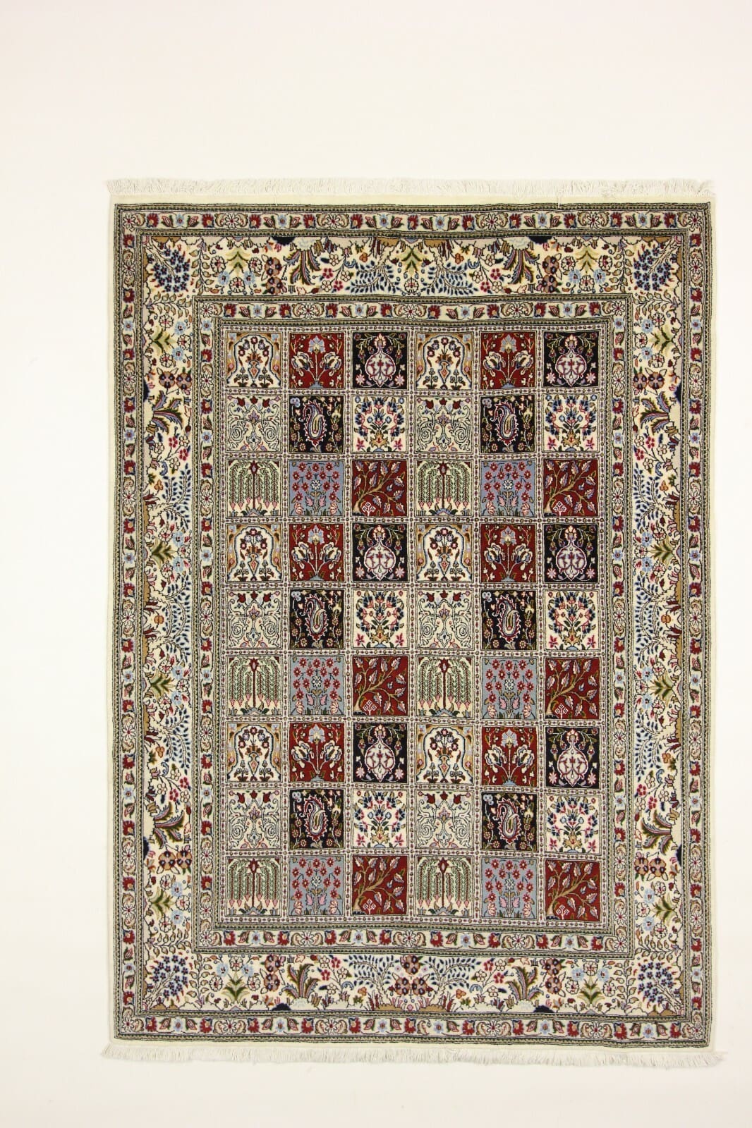 Handgeknüpfter Moud Perserteppich 238 × 166 cm