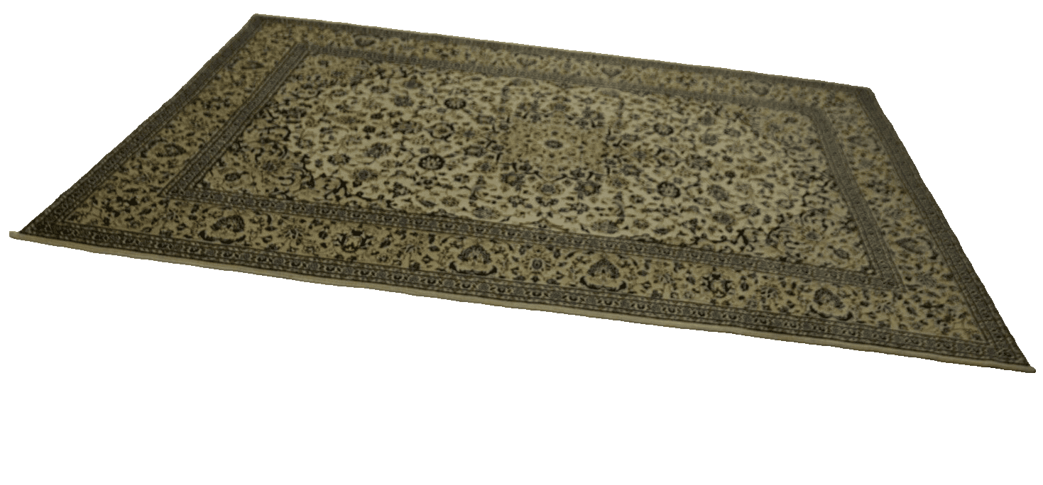 Handgeknüpfter Kashan Perserteppich, 360 × 243 cm, Wolle