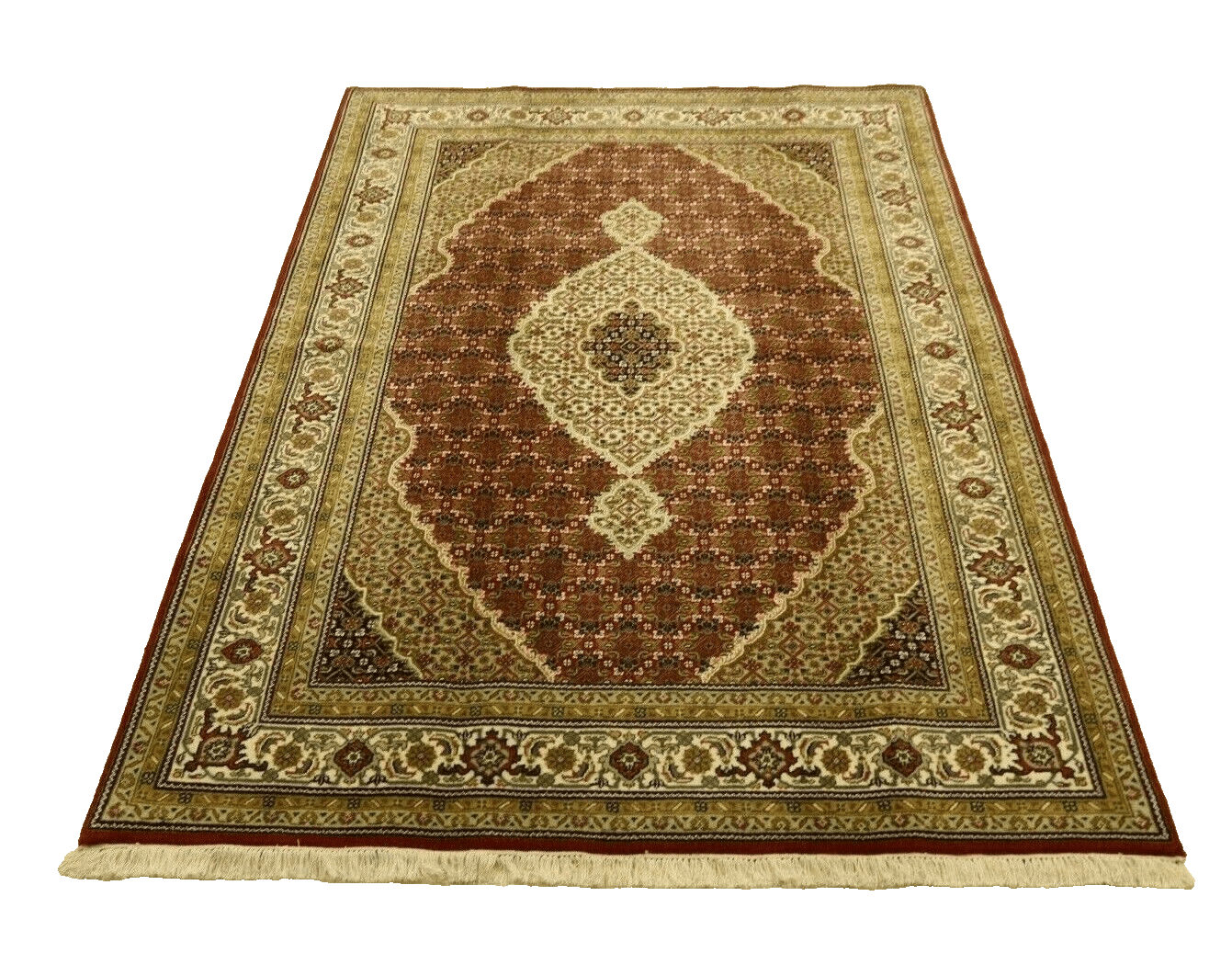 Handgeknüpfter Täbriz Orientteppich 242 × 169 cm