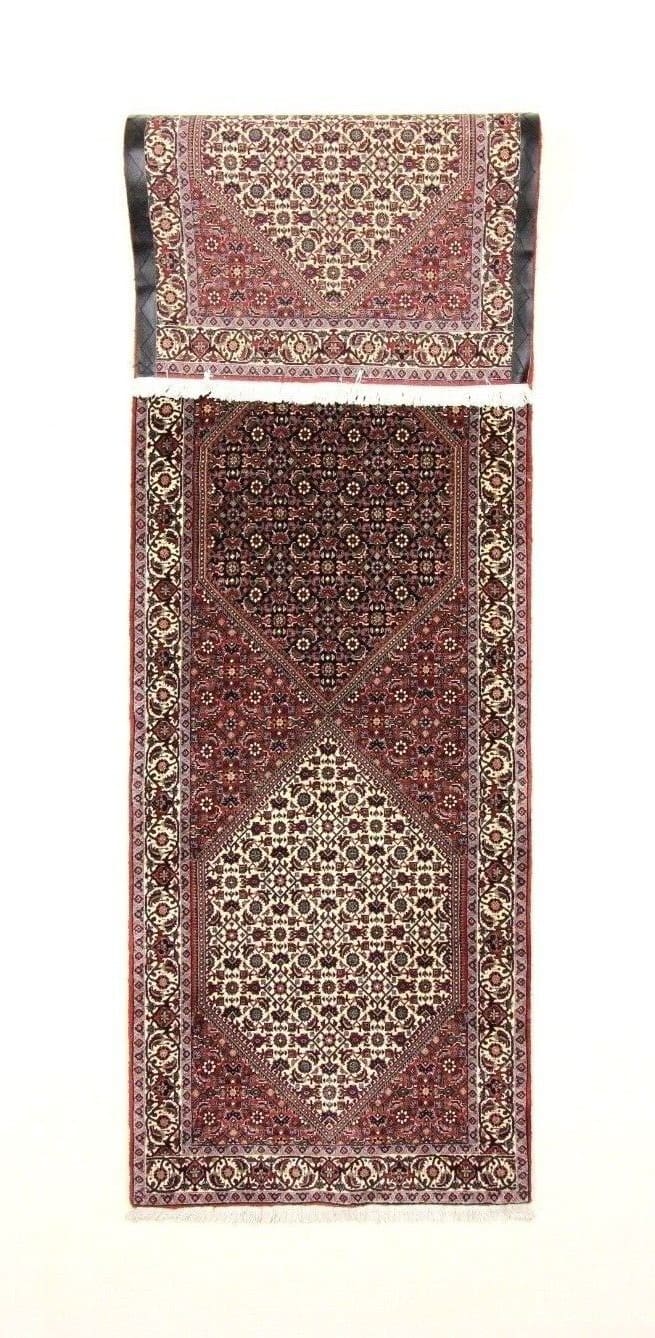 Handgeknüpfter Bijar Perserteppich, 292 × 85 cm, Wolle