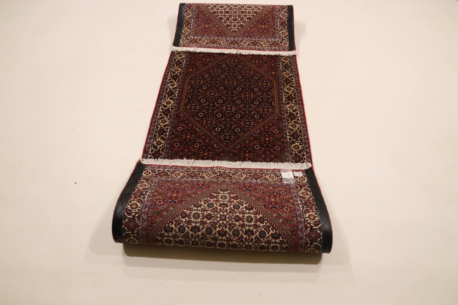 Handgeknüpfter Bijar Perserteppich, 292 × 85 cm, Wolle