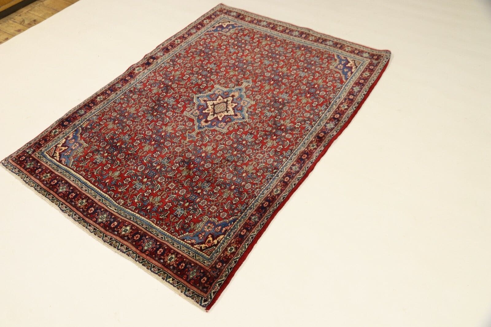 Bijar Perserteppich 220 × 135 cm aus Wolle, handgeknüpft