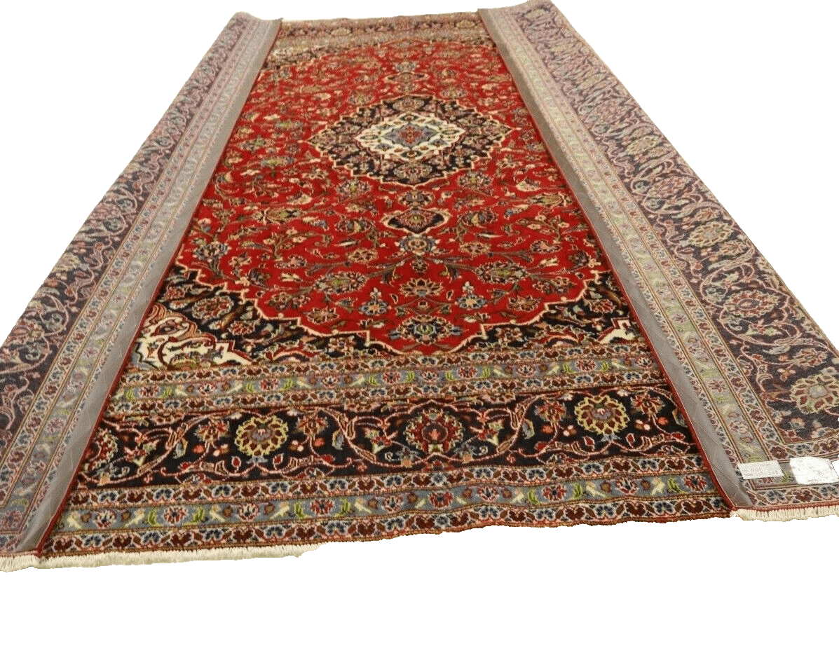 Medaillon Perserteppich aus Iran, 351 × 248 cm