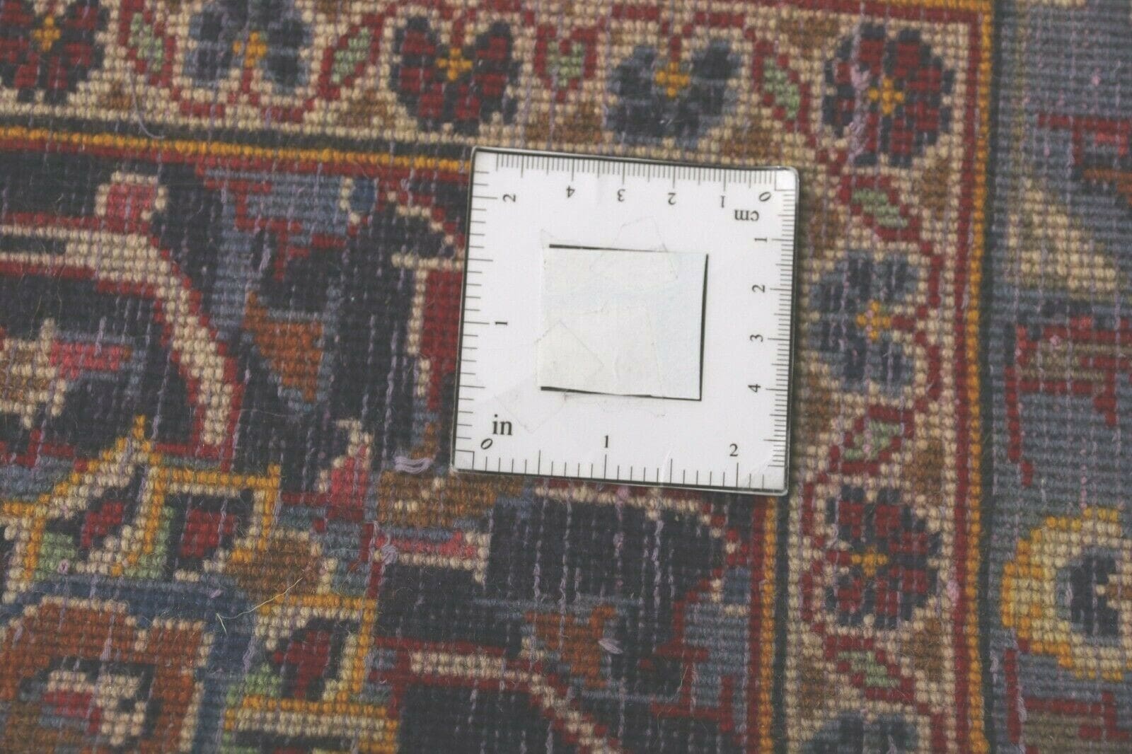 Kashan Perserteppich 346 × 244 cm aus Wolle, handgeknüpft