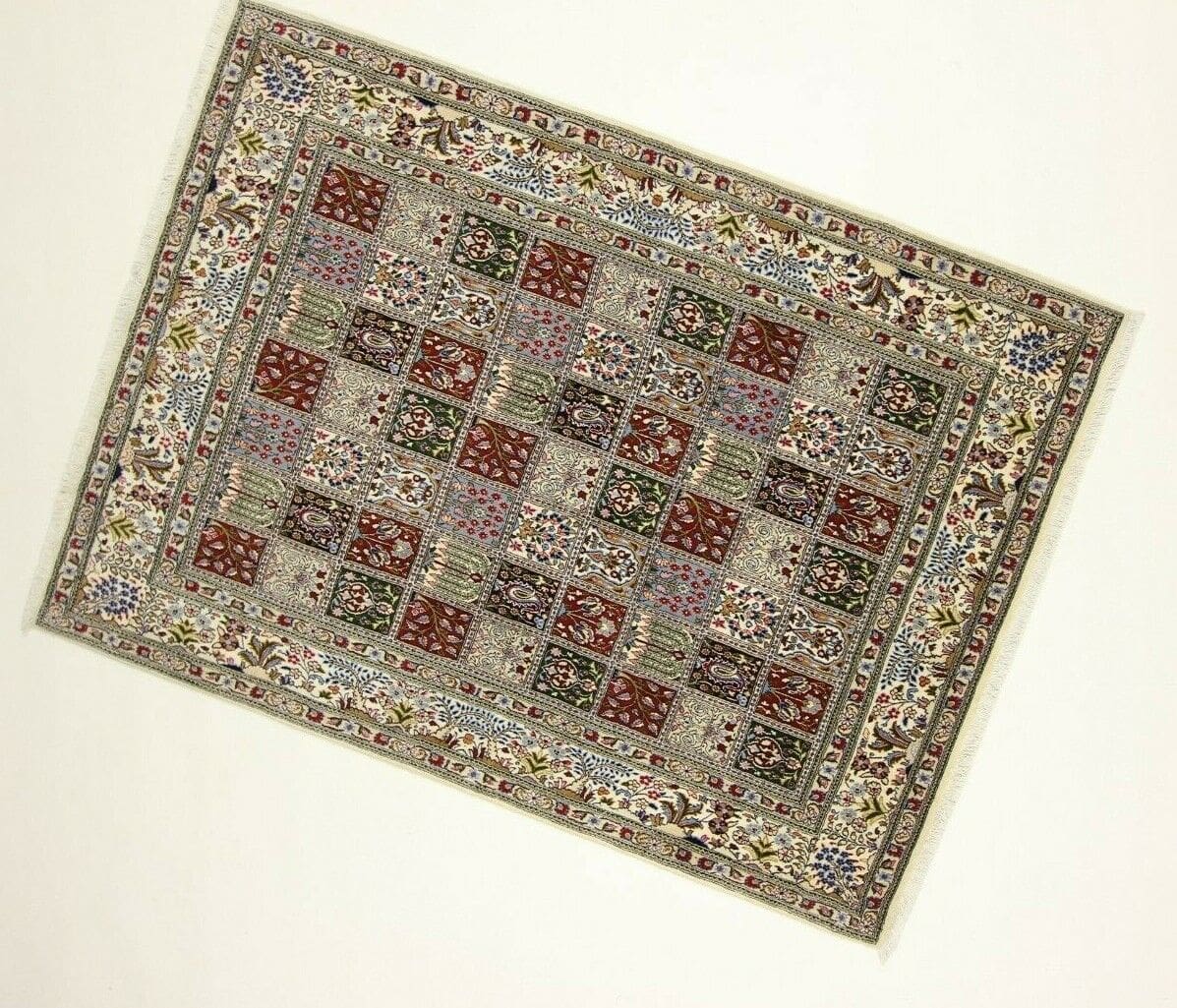 Moud Perserteppich 230 × 170 cm aus Wolle & Seide, handgeknüpft