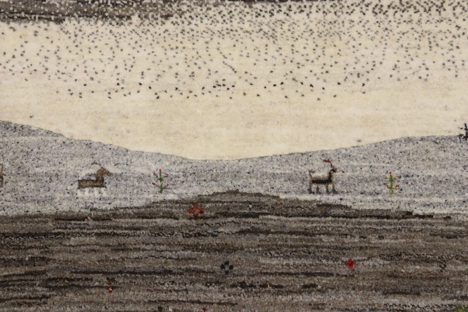 Handgeknüpfter Gabbeh Loribaft Perserteppich, 248 × 170 cm, Wolle