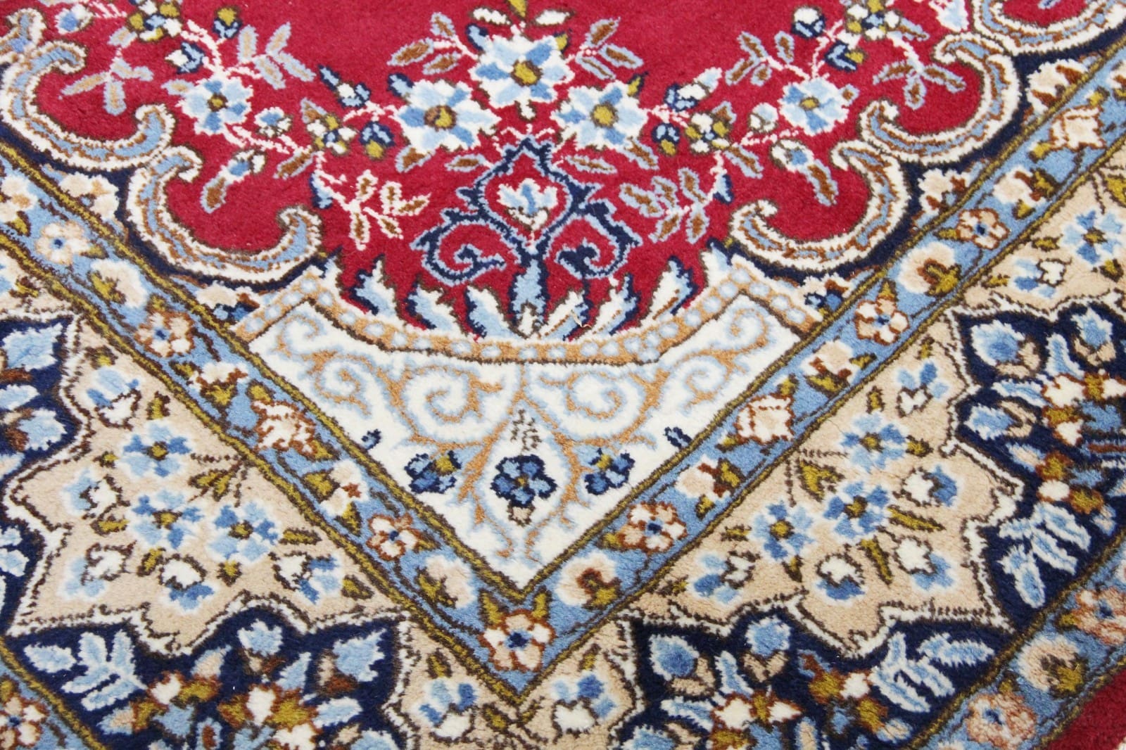 Kerman Perserteppich aus Iran, 275 × 185 cm
