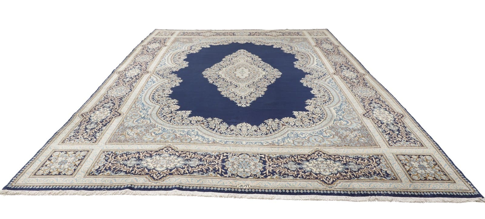 Kerman Perserteppich 415 × 304 cm aus Wolle, handgeknüpft