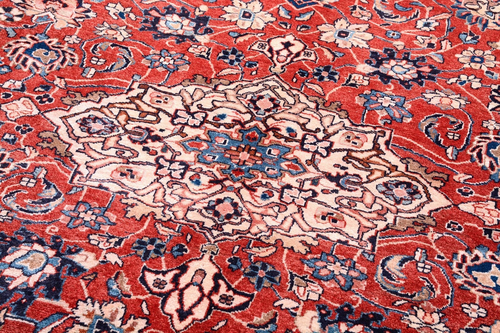 Handgeknüpfter Sarough Farahan Perserteppich 377 × 297 cm