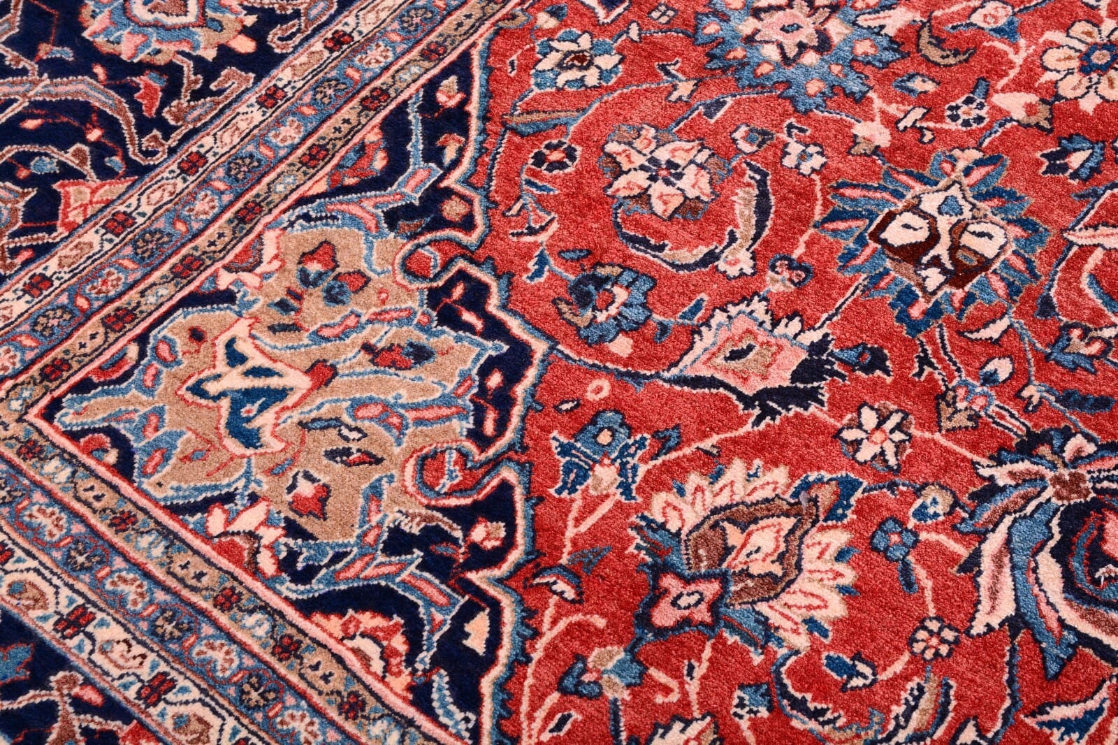 Handgeknüpfter Sarough Farahan Perserteppich 377 × 297 cm