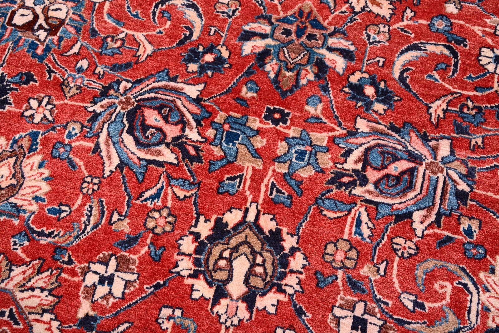 Handgeknüpfter Sarough Farahan Perserteppich 377 × 297 cm