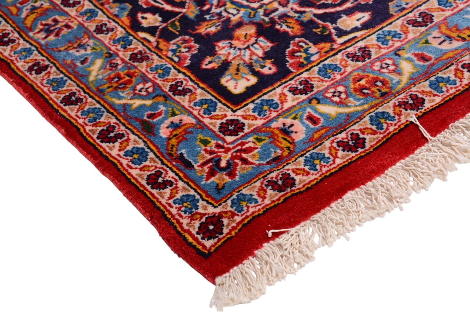 Handgeknüpfter Kashan Perserteppich 440 × 295 cm