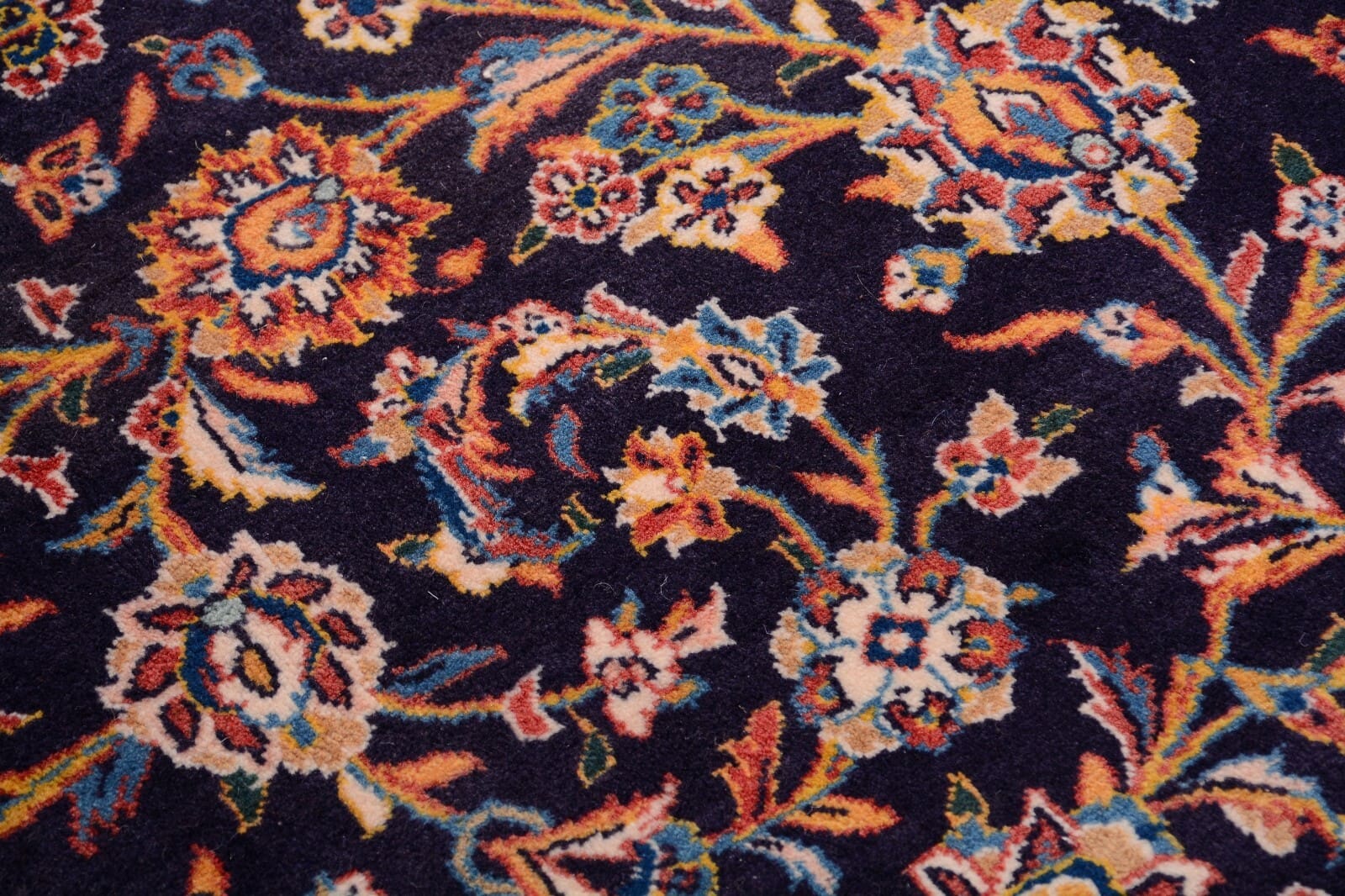 Handgeknüpfter Kashan Perserteppich 440 × 295 cm