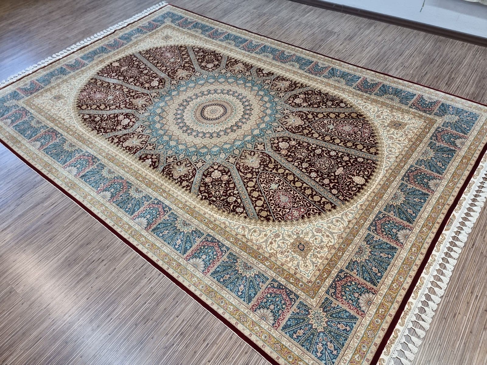 Handgeknüpfter Hereke Orientteppich 300 × 198 cm