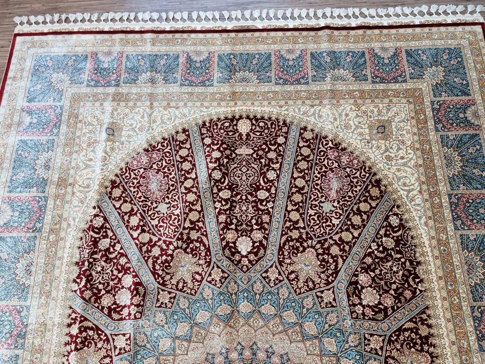 Handgeknüpfter Hereke Orientteppich 300 × 198 cm