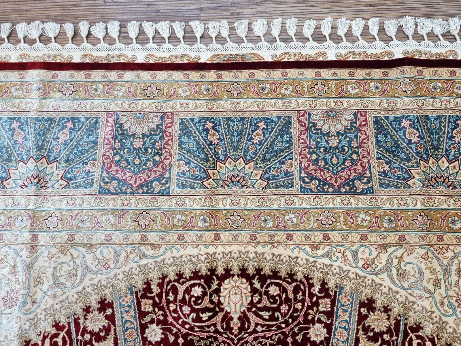 Handgeknüpfter Hereke Orientteppich 300 × 198 cm
