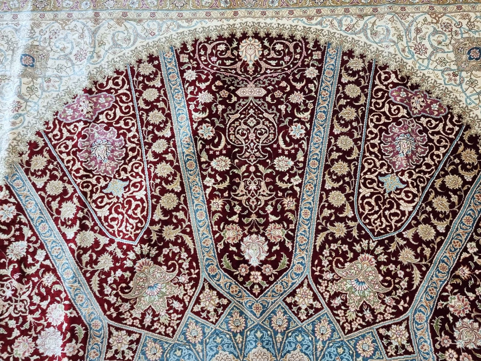 Handgeknüpfter Hereke Orientteppich 300 × 198 cm