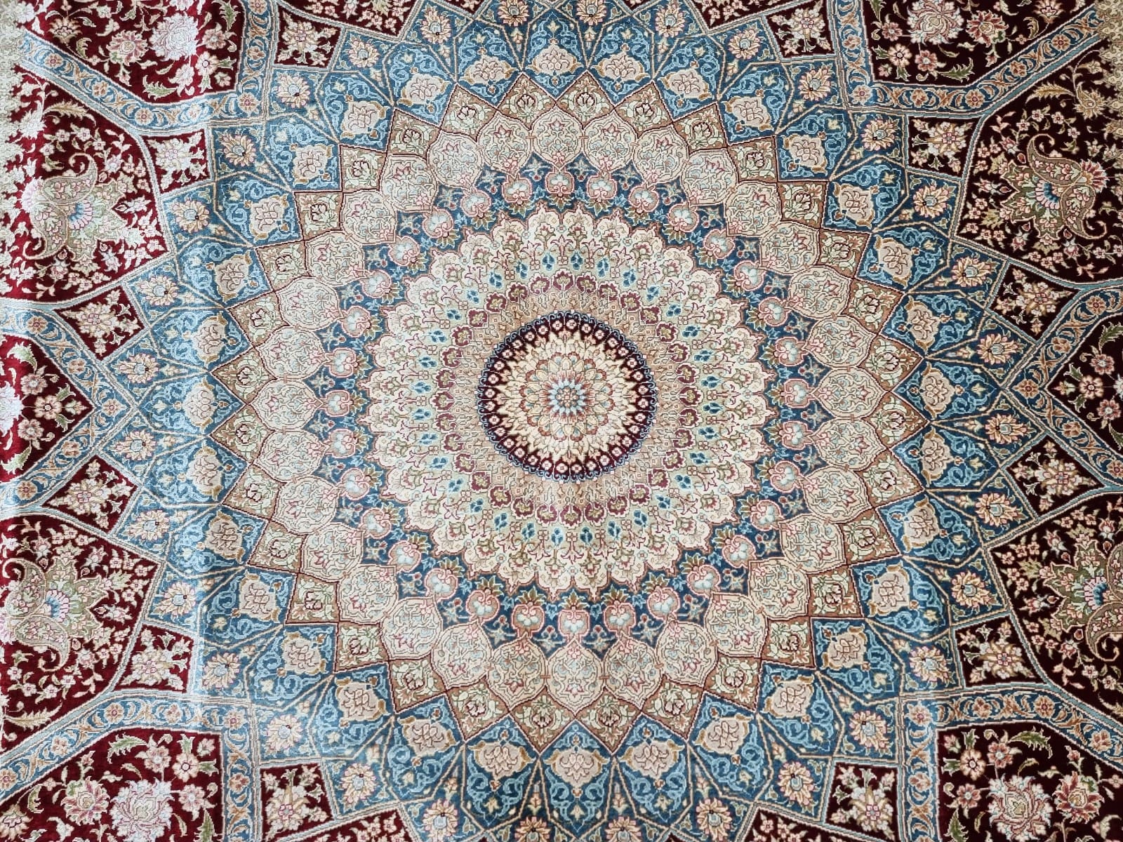 Handgeknüpfter Hereke Orientteppich 300 × 198 cm