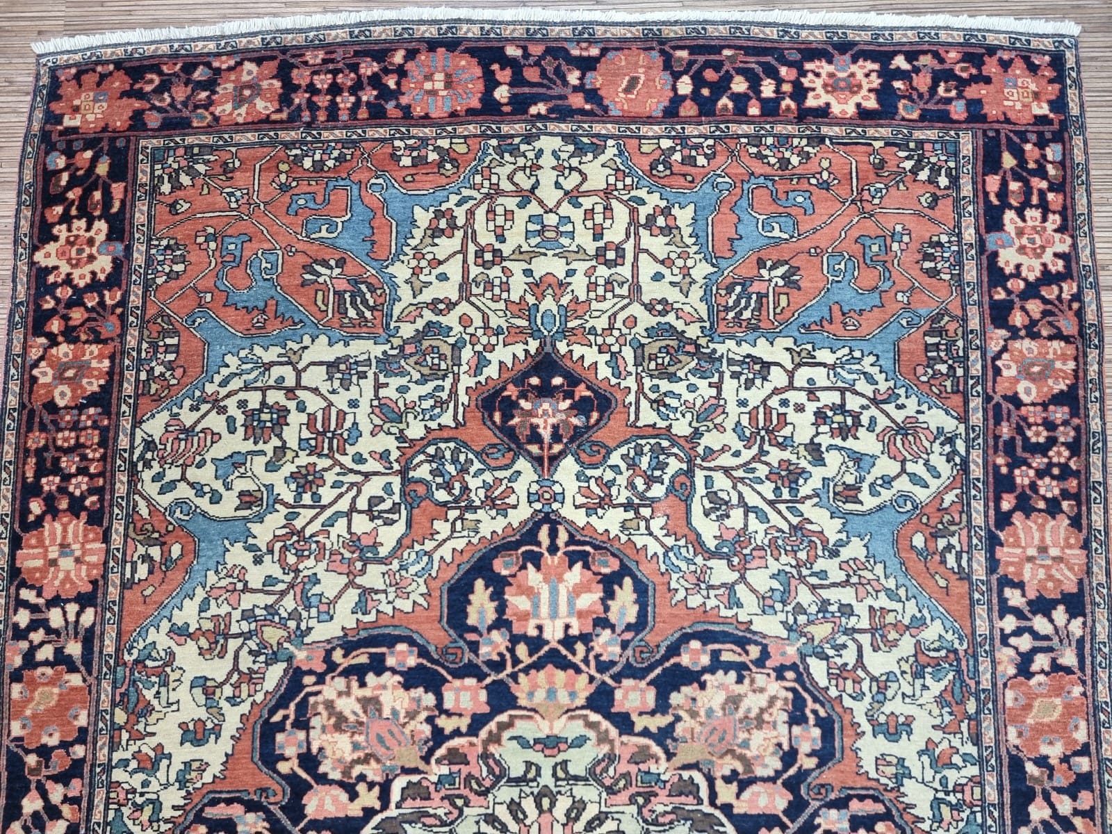Orientalisch Perserteppich 199 × 126 cm aus Wolle, handgeknüpft