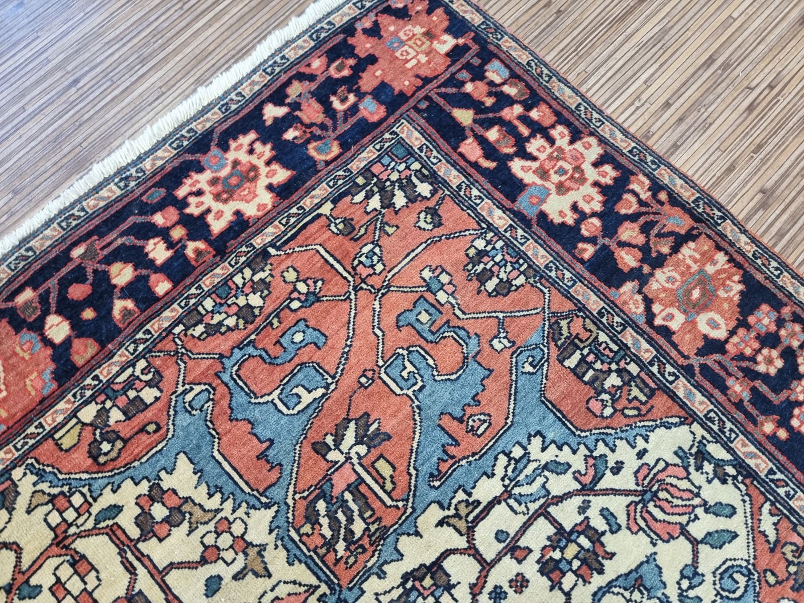 Orientalisch Perserteppich 199 × 126 cm aus Wolle, handgeknüpft