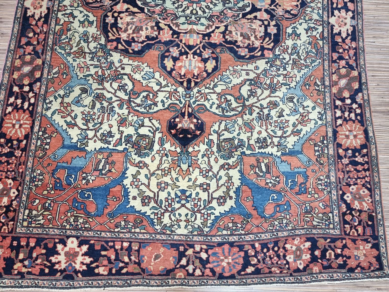 Orientalisch Perserteppich 199 × 126 cm aus Wolle, handgeknüpft