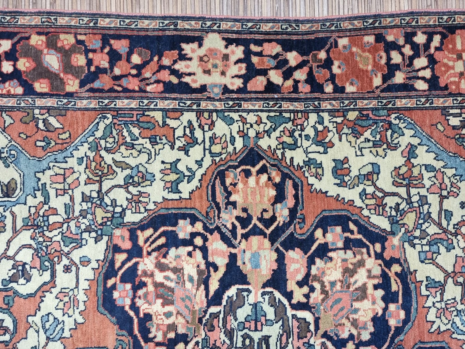 Orientalisch Perserteppich 199 × 126 cm aus Wolle, handgeknüpft