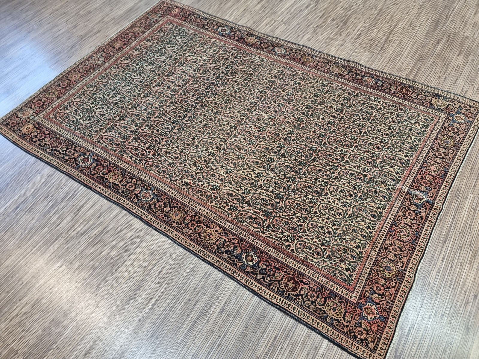 Handgeknüpfter Orientalisch Perserteppich 196 × 130 cm