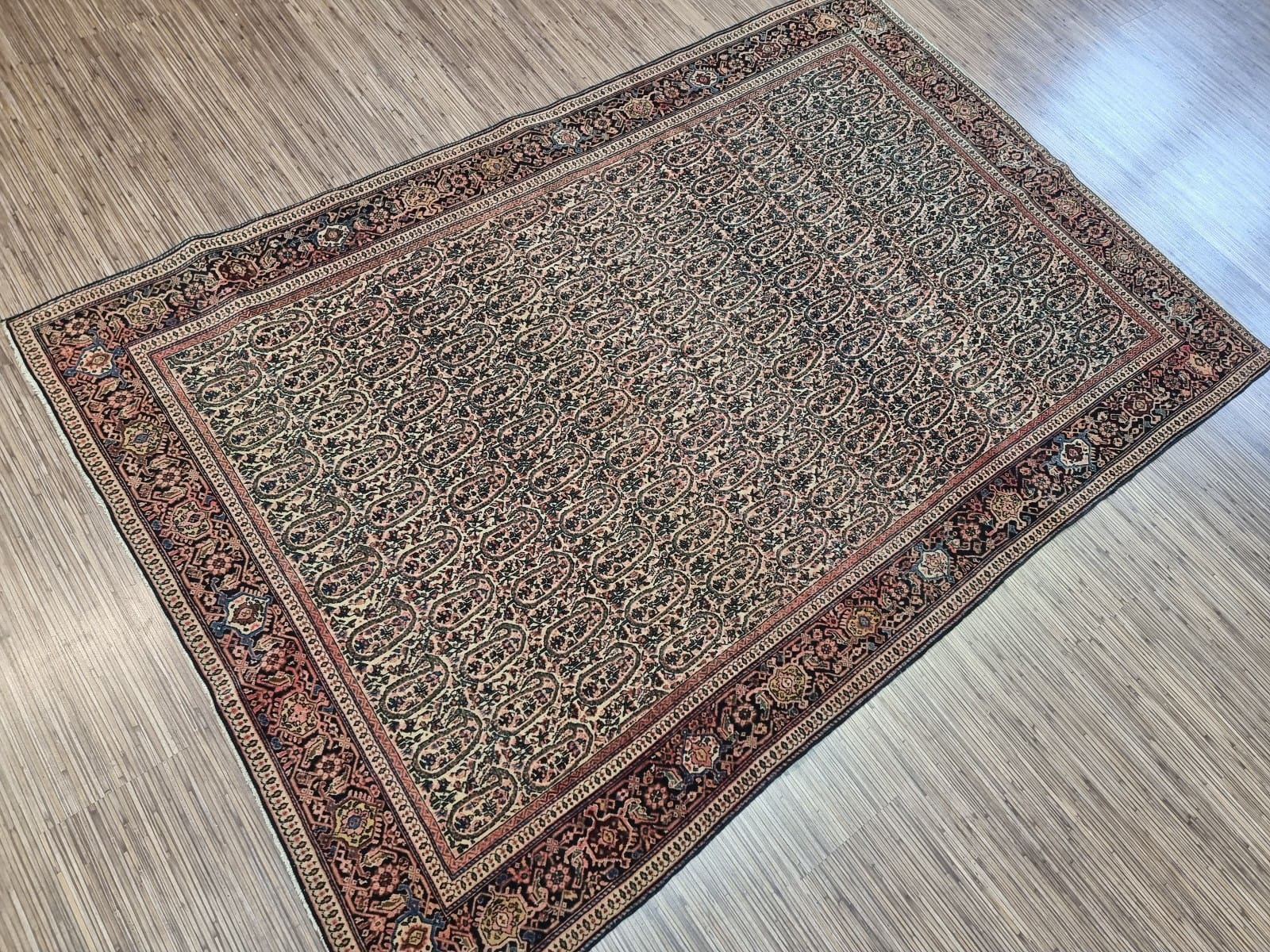 Handgeknüpfter Orientalisch Perserteppich 196 × 130 cm