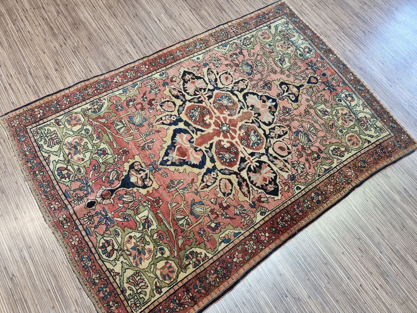 Orientalisch Perserteppich 154 × 105 cm aus Wolle, handgeknüpft
