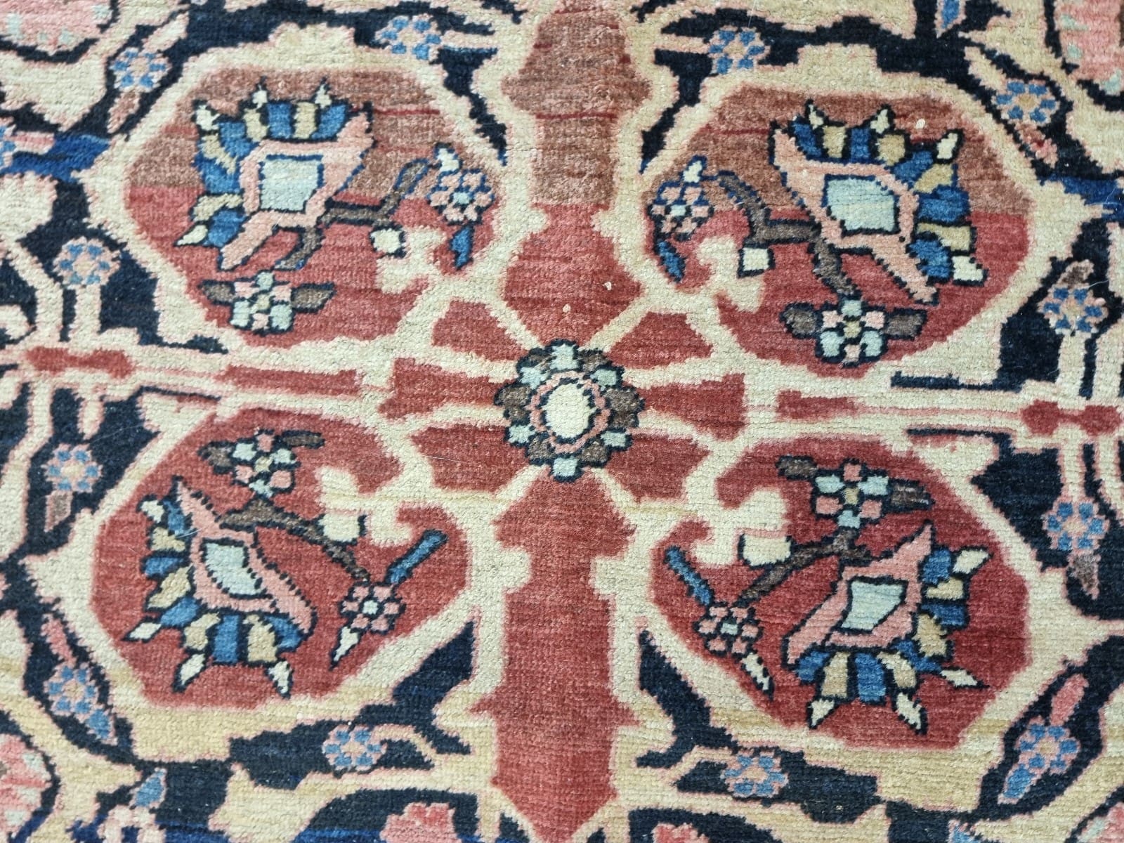Orientalisch Perserteppich 154 × 105 cm aus Wolle, handgeknüpft