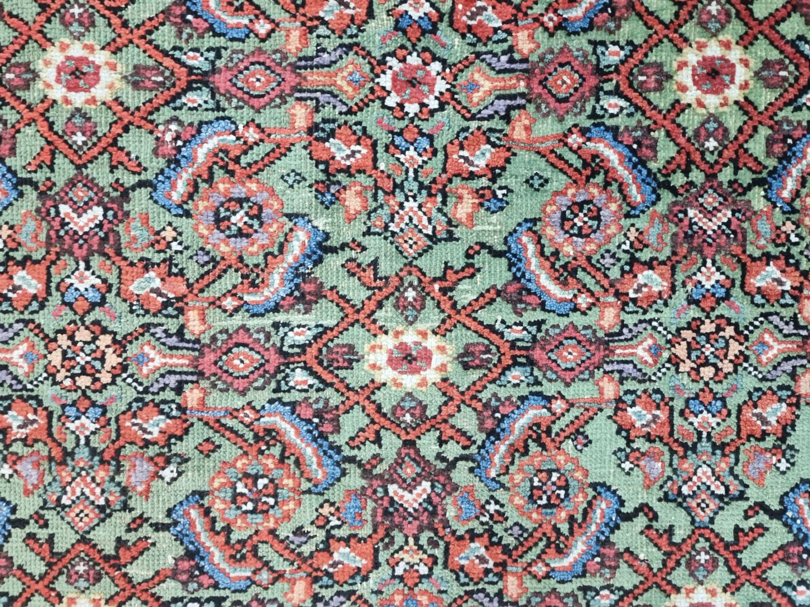 Handgeknüpfter Orientalisch Perserteppich, 210 × 123 cm, Wolle