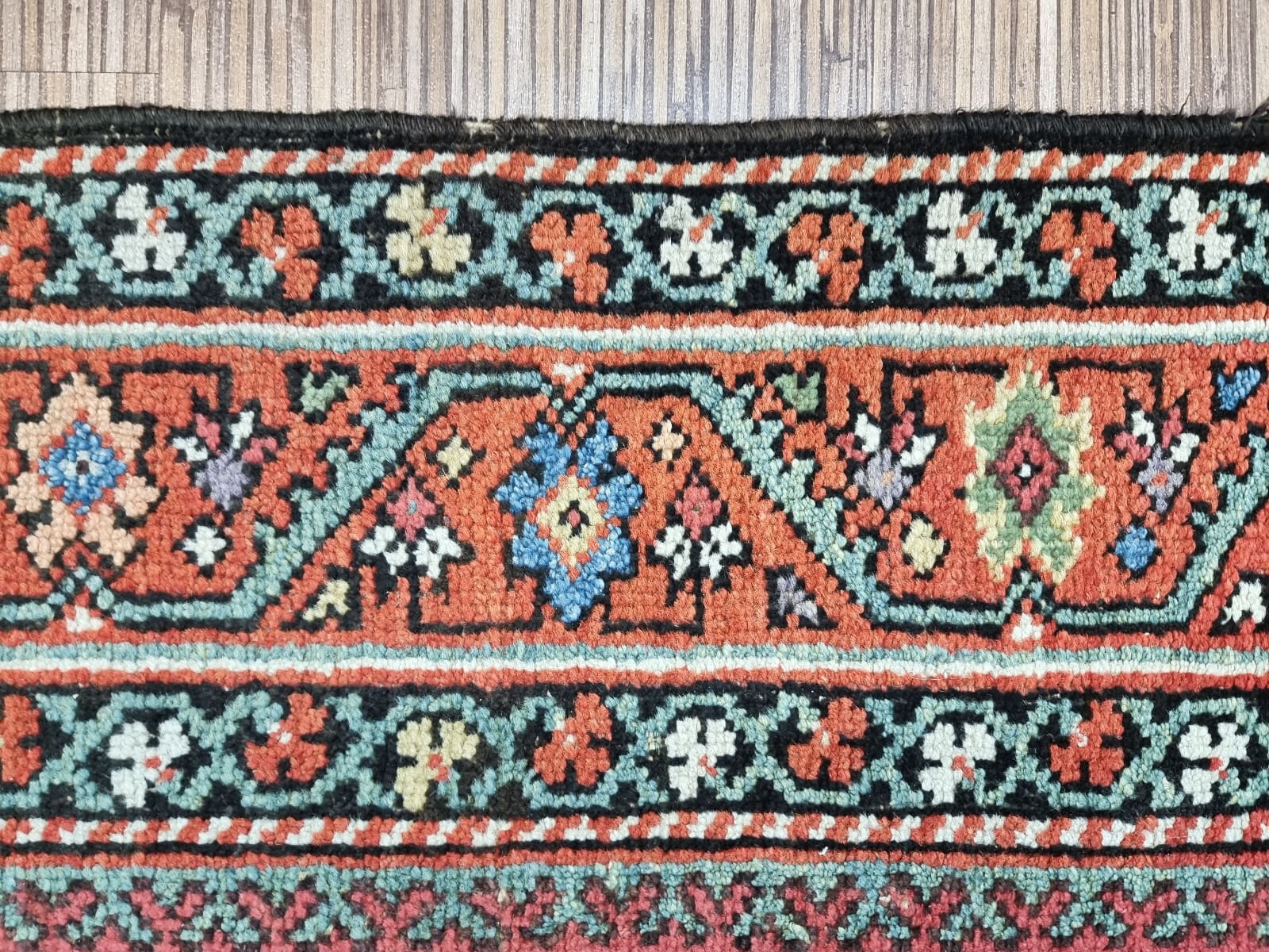 Handgeknüpfter Orientalisch Perserteppich, 210 × 123 cm, Wolle