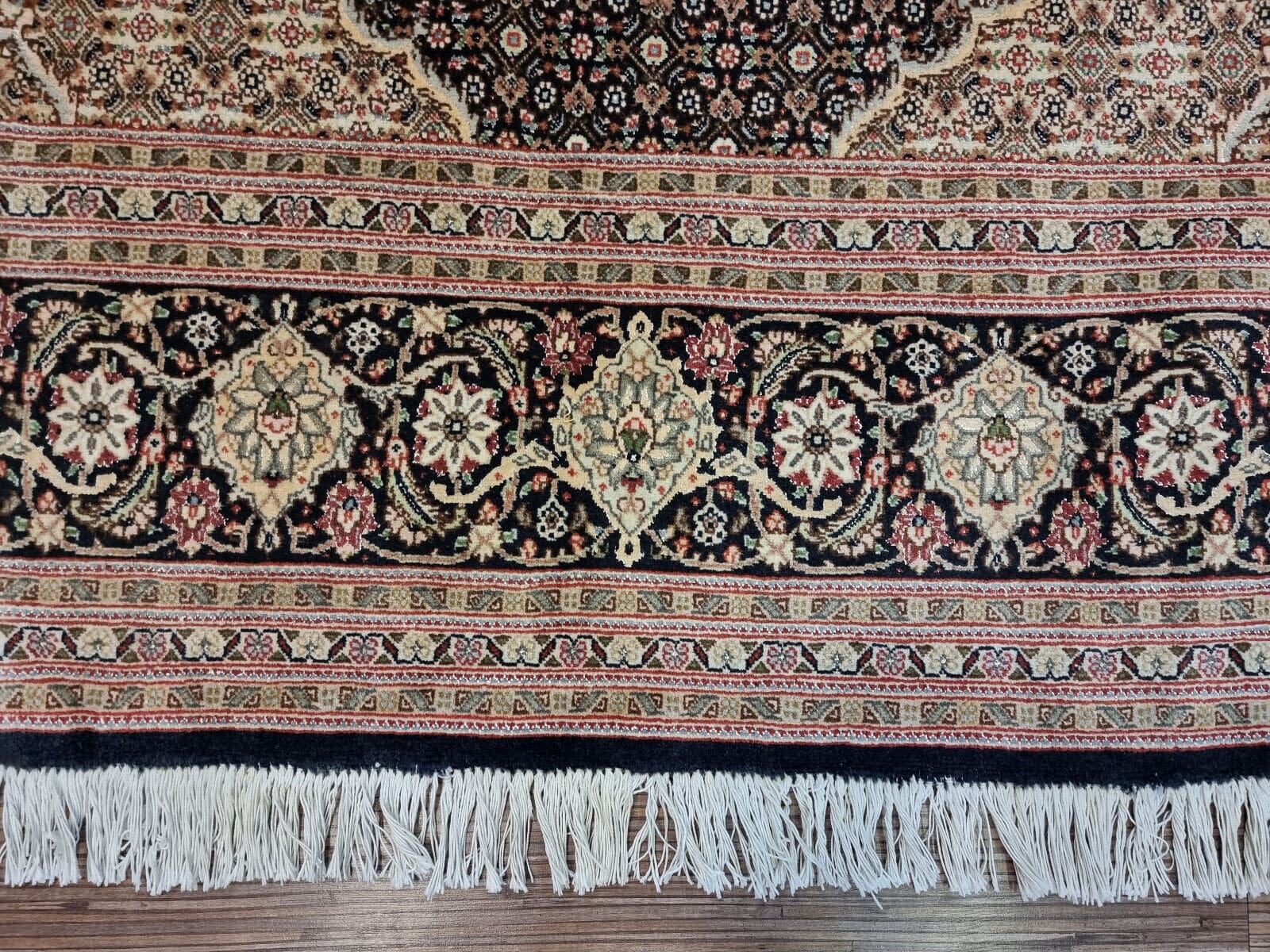 Handgeknüpfter Täbriz Perserteppich 300 × 204 cm