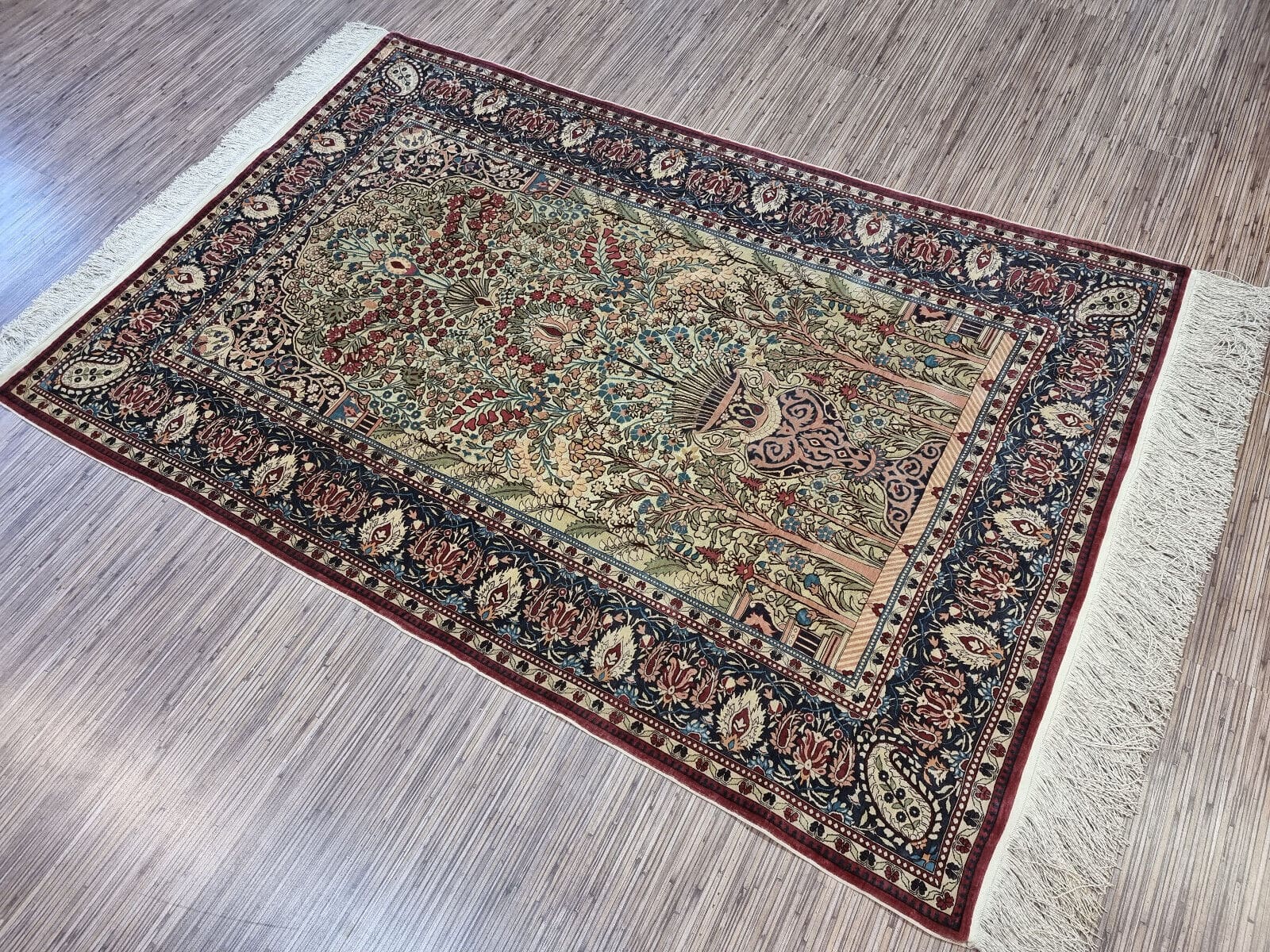 Handgeknüpfter Hereke Orientteppich 171 × 116 cm