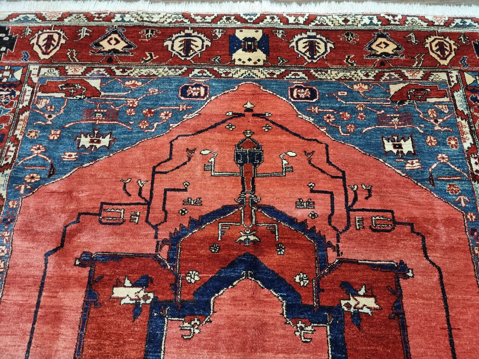 Handgeknüpfter Heriz Orientteppich 330 × 254 cm