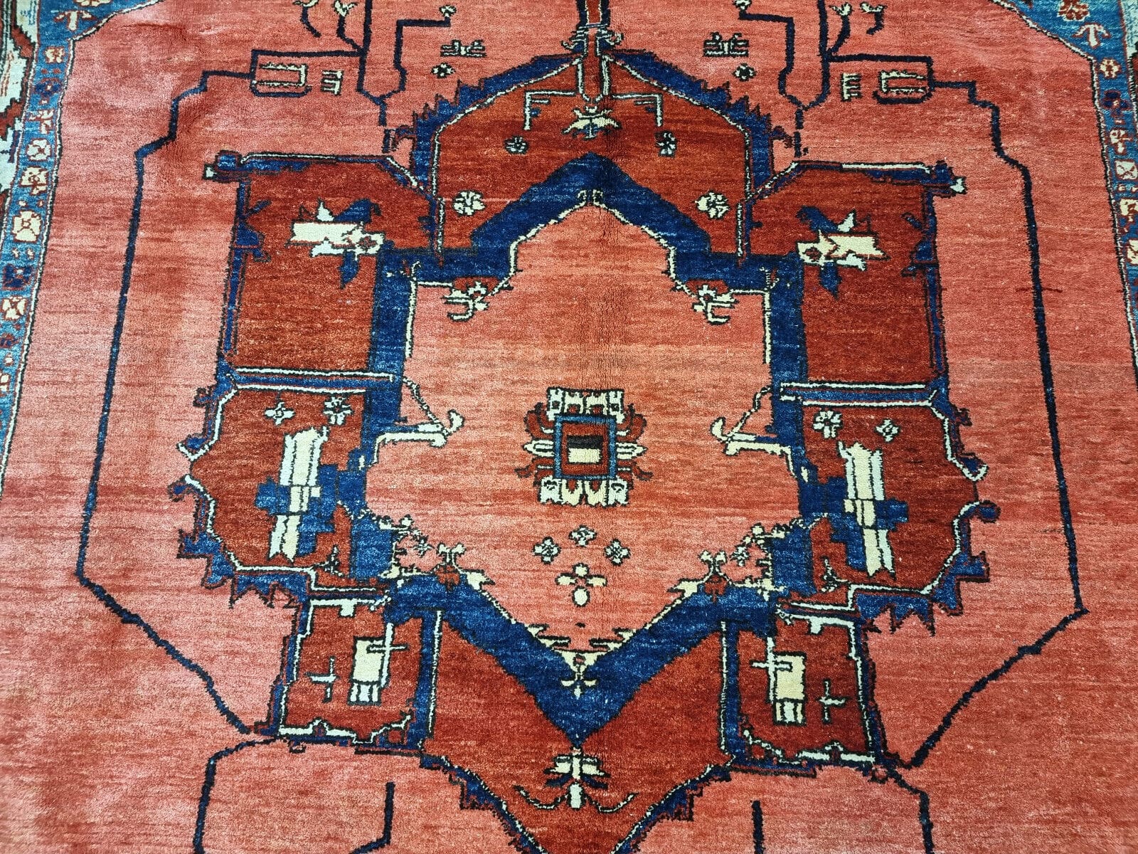 Handgeknüpfter Heriz Orientteppich 330 × 254 cm