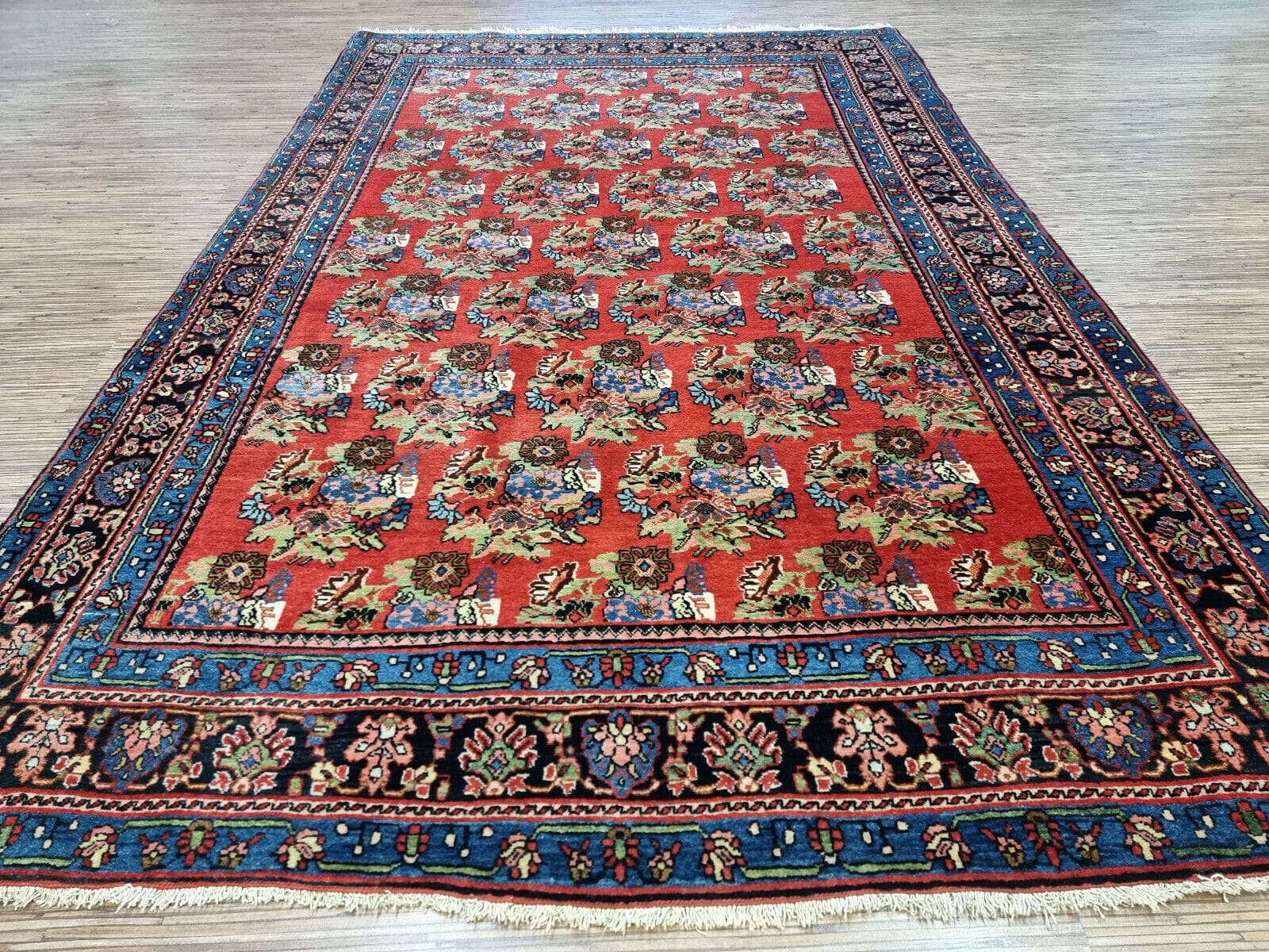 Handgeknüpfter Bijar Perserteppich 200 × 132 cm