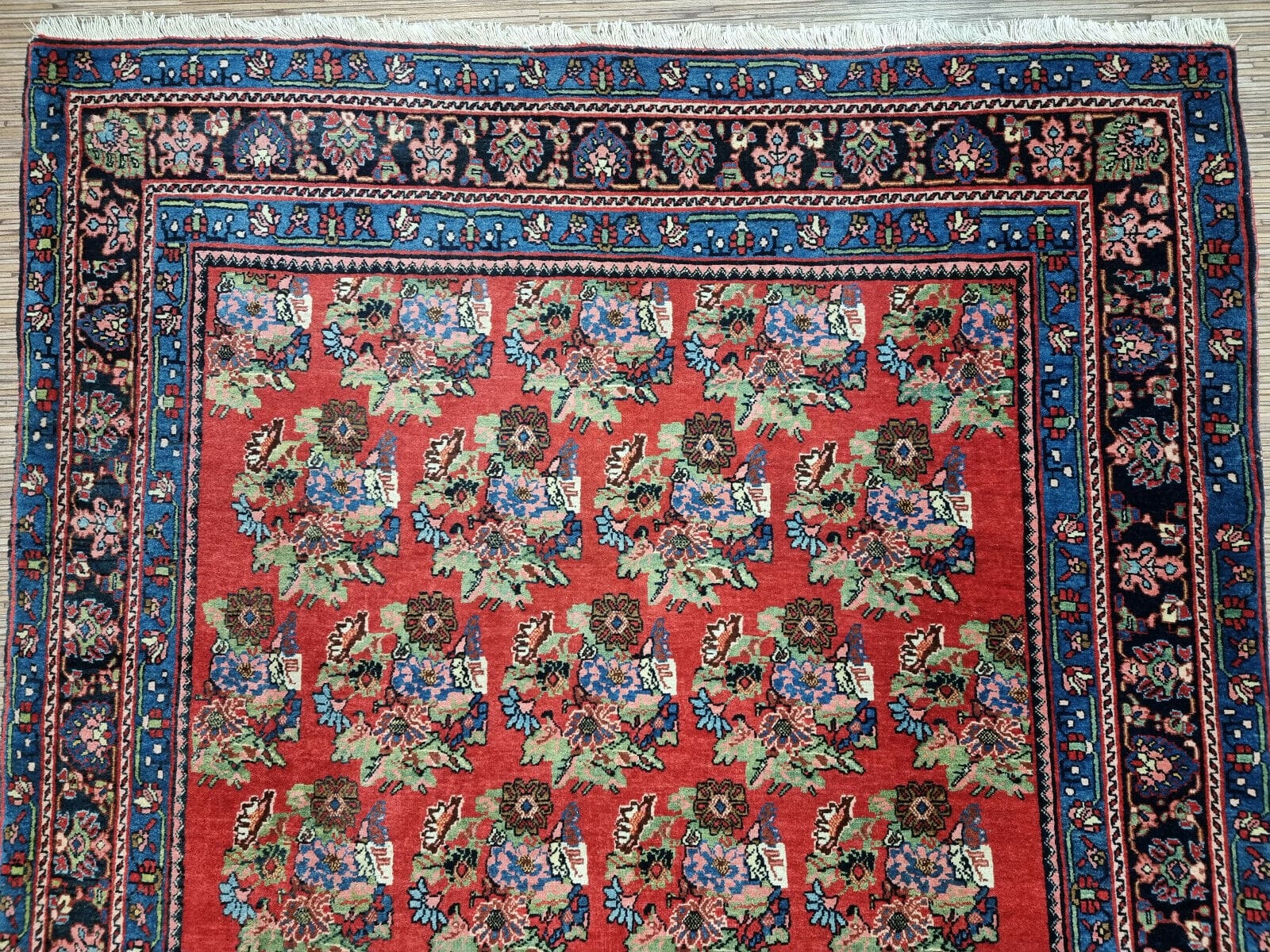 Handgeknüpfter Bijar Perserteppich 200 × 132 cm