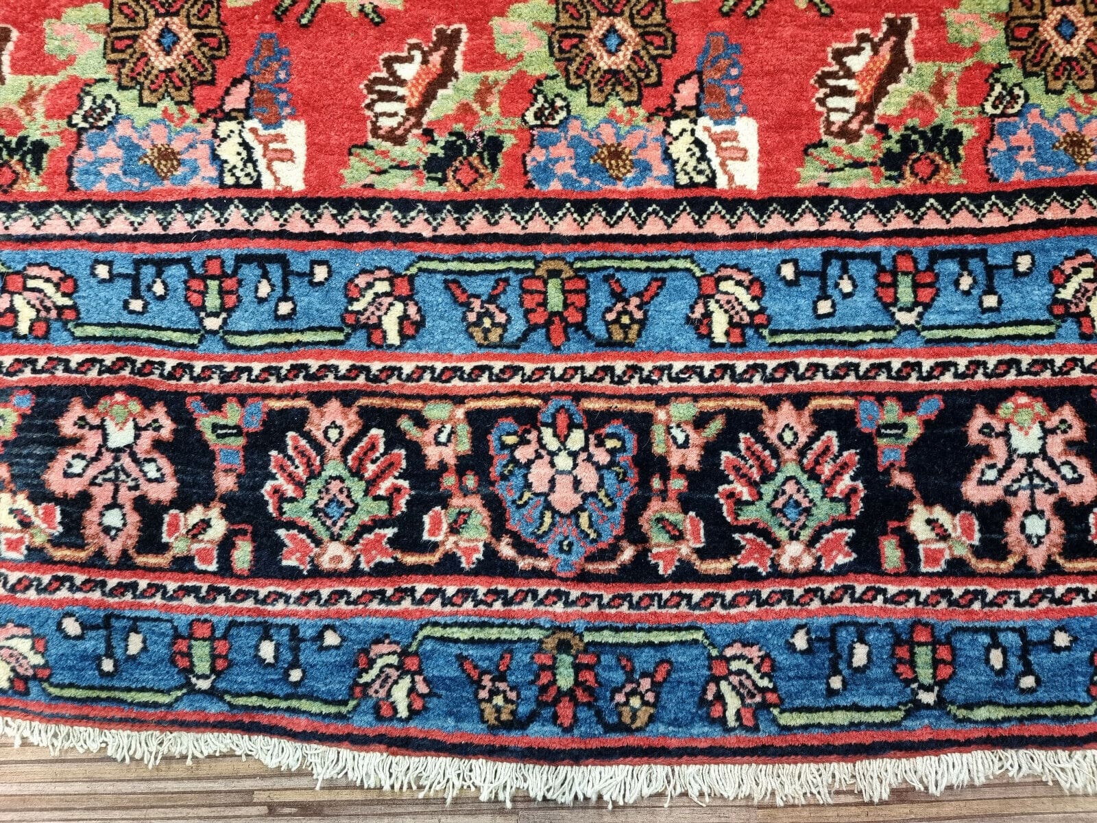 Handgeknüpfter Bijar Perserteppich 200 × 132 cm