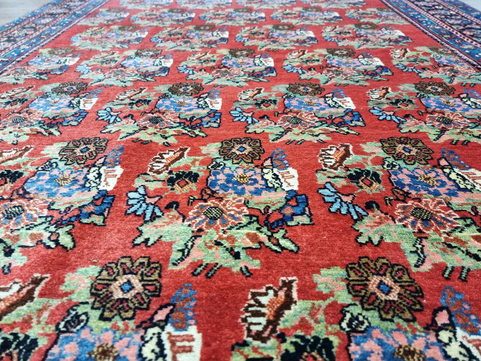 Handgeknüpfter Bijar Perserteppich 200 × 132 cm